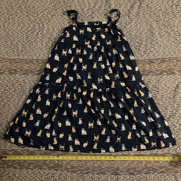 Paul & Joe Uniqlo Cat Dress Kids Size 12 - Picture 6 of 7
